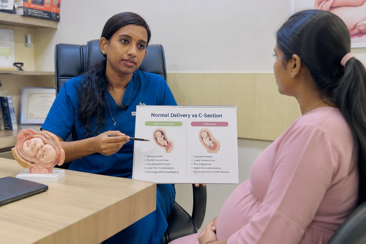 Normal Delivery vs C-Section in Chennai — What Every Expecting Mother Should Know